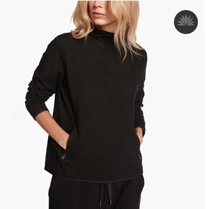 James Perse Cozy Cotton mockneck jumper
